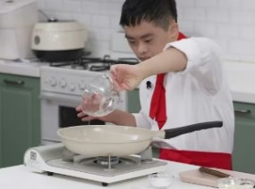 장애학생 맞춤형 요리활동_12 계란프라이